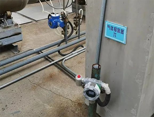 固定式氰化氫檢測(cè)儀現(xiàn)場(chǎng)圖
