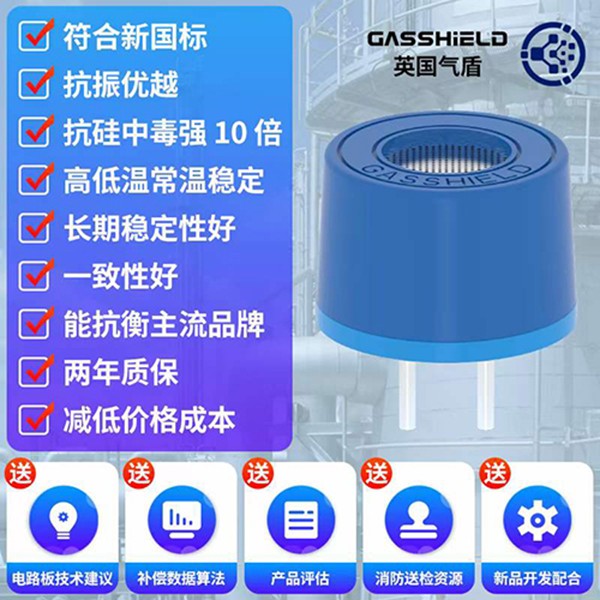 英國氣盾可燃傳感器